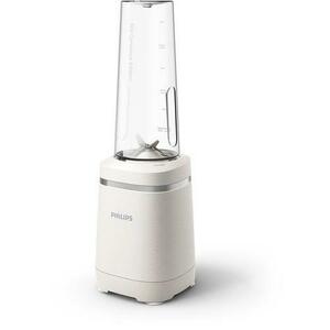 Blender cu pahar to go Philips seria 5000 HR2500/00, Recipient Tritan Renew 0.6l, 350 W, Alb imagine