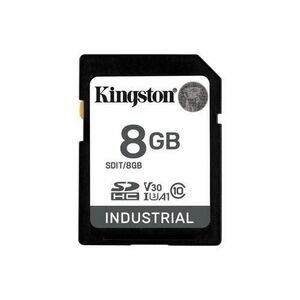 Card de memorie, Kingston, 8GB, SDHC, Clasa Industriala 10, U3, V30, A1 imagine