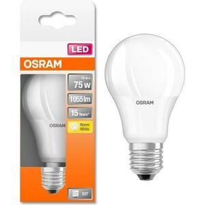 Bec LED Osram LED STAR A75 E27, 10W (75W), 1055 lm, lumina calda (2700K), clasa energetica F imagine