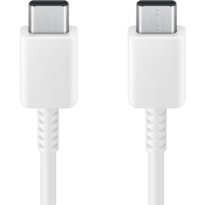Cablu Date si Incarcare USB-C - USB-C Samsung EP-DA705BWE, 25W, 1m, Alb GP-TOU021RFBWW imagine
