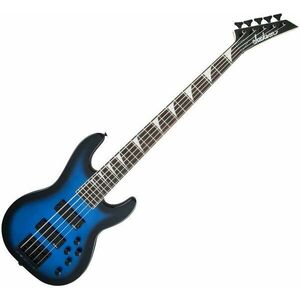 Jackson JS Series Concert Bass JS3V IL Metallic Blue Burst imagine