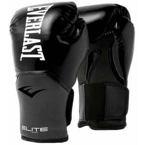 Everlast Pro Style Elite Gloves Black/Grey 8 oz imagine