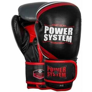 Power System Boxing Gloves Challenger Red 14 oz imagine