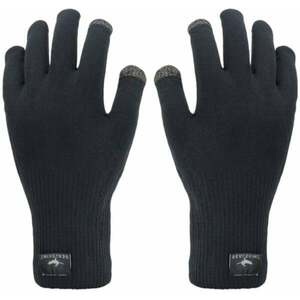 Sealskinz Waterproof All Weather Ultra Grip Knitted Glove Black XL Mănuși ciclism imagine