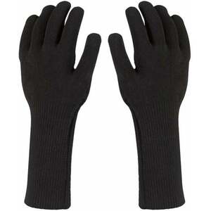 Sealskinz Waterproof All Weather Ultra Grip Knitted Gauntlet Black L Mănuși ciclism imagine