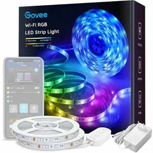 Govee WiFi RGB Smart LED strap 10m Lumină de studio imagine