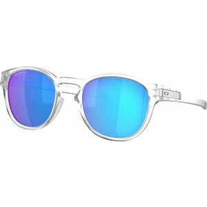 Oakley Latch 92656553 Matte Clear/Prizm Sapphire Polarized Ochelari de stil de viață imagine