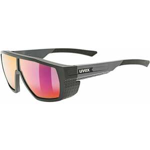 UVEX MTN Style P Black/Grey Matt/Polarvision Mirror Red Outdoor ochelari de soare imagine