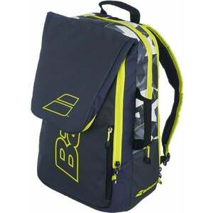Babolat Pure Aero Backpack 3 Grey/Yellow/White Geantă de tenis imagine