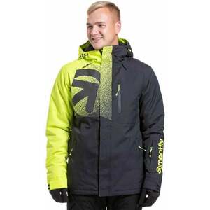 Meatfly Shader Mens SNB and Ski Jacket Acid Lime/Black XL imagine