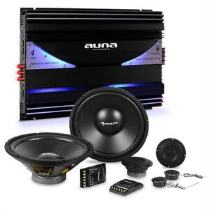 Auna CS Comp-10 auto Hi-Fi set 6 canale set de difuzoare amplificator & 6 canale Endstuf imagine