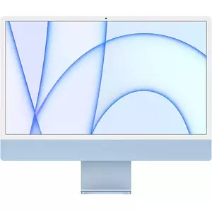 Sistem All-In-One Apple iMac 2021 24" Retina 4.5K Apple M1 8-core CPU 8-core GPU RAM 16GB SSD 512GB Tastatura INT Mac OS Big Sur Blue imagine