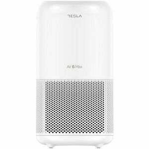 Purificator Tesla Air6 MAX, CADR 400 m3/h, Wi-Fi, Senzor calitate aer, Sleep Mode, Timer, Filtru HEPA+Carbon Activ+Catalyst, Lumina UV-C, Alb imagine