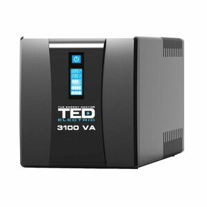 UPS cu 3 prize TED TED004673, 3100 VA / 1800 W, LCD, management prin USB / RS-232 imagine