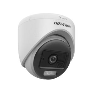 Camera supraveghere exterior ColorVu Hikvision DS-2CE70KF0T-LPFS(2.8MM), 3K, Smart Hybrid cu LED alb si IR 20 m, 2.8 mm, microfon imagine