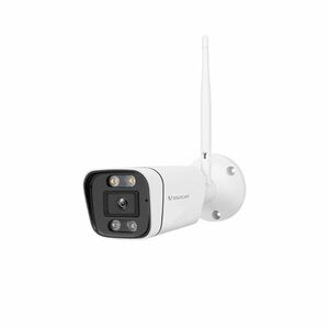 Camera supraveghere IP exterior Wi-Fi Black Light Full-Color HD VStarcam CS58Q-UV, 4 MP, 4 mm, lumina alba 40 m, slot card, microfon si difuzor imagine