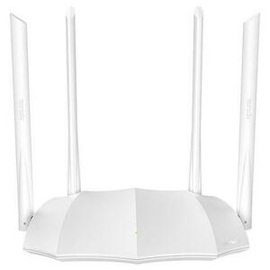 Router Wireless/Access Point Tenda AC5 V3.0, Dual Band, 1200 Mbps, 4 Antene externe (Alb) imagine