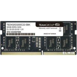 Memorie Laptop TeamGroup Elite, 32GB, DDR4, 3200MHz imagine