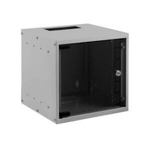 Cabinet rack metalic 6U, 450 mm, flatpack, gri imagine