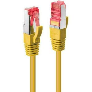 Cablu Lindy 1m Cat.6 S/FTP Network, Galben imagine