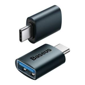 Adaptor, Baseus, USB Type-C la USB-A/USB 3.1, 10Gb/s, Albastru imagine