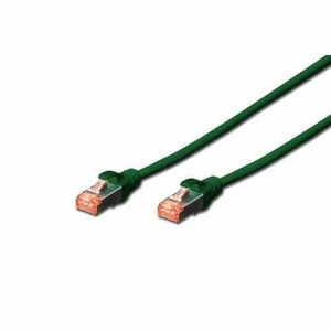 Cablu de corectie, Digitus, CAT6 S-FTP, Lungime 1m, Verde imagine