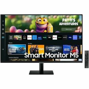 Monitor VA LED Smart Samsung 32inch LS32CM500EUXDU, Full HD (1920 x 1080), Wifi, HDMI (Negru) imagine