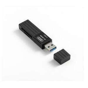Cititor Card USB XO Design, SD - microSD, Negru imagine