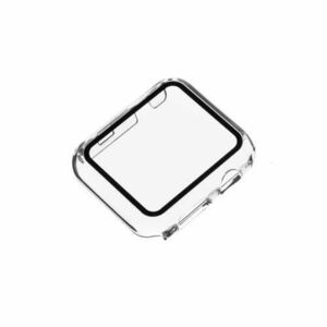 Husa de protectie FIXED Pure cu sticla securizata pentru Apple Watch 40mm, Transparet imagine