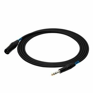 Cablu audio SSQ, Jack 6.3 mm - XLR tata, 10 m, Negru imagine