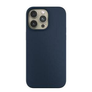 Husa de protectie Next One Silicone Case pentru iPhone 15 Pro Max, MagSafe compatible, Albastru imagine