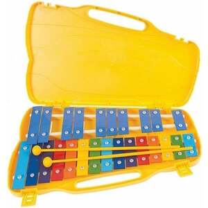 PP World 25 Note Glockenspiel Coloured Metal Keys imagine