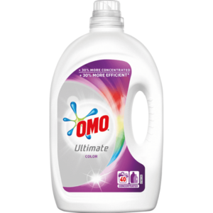Detergent lichid Omo Ultimate Color Concentrat, 40 spalari, 2L imagine