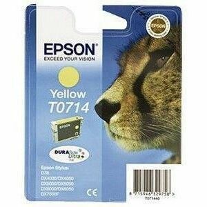 Epson Singlepack Yellow T0714 DURABrite Ultra Ink 5, 5ml imagine
