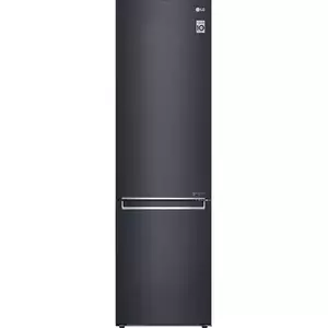 Combina frigorifica LG GBB72MCEGN, 384 l, No frost, Clasa D, Door cooling, H 203 cm, Negru imagine