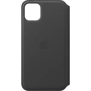 Husa de protectie Apple pentru iPhone 11 Pro, Leather Folio - Black imagine