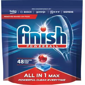 Detergent de vase pentru masina de spalat FINISH ALL IN 1 MAX, 48 tablete imagine