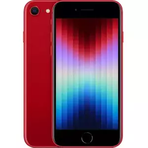 Telefon mobil Apple iPhone SE 3, 64GB, 5G, Red imagine