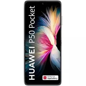 Telefon mobil Huawei P50 Pocket, 8GB RAM, 256 GB, 4G, White imagine