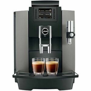 Espressor automat profesional Jura WE8, 1450W, 16 bauturi, 15 bar, Sistem lapte, Dark Inox imagine