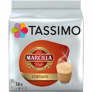 Capsule cafea Tassimo Marcilla Cortado, 16 capsule, 184g imagine