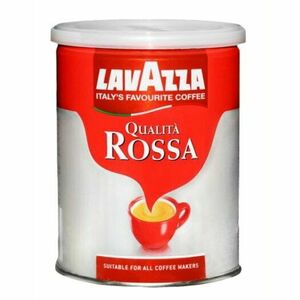 Cafea macinata Lavazza Qualita Rossa, cutie metalica, 250 gr imagine