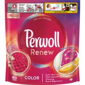 Detergent de rufe capsule Perwoll Renew Color, 32 spalari imagine