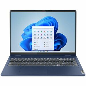 Laptop Lenovo IdeaPad Flex 5 16ABR8 cu procesor AMD Ryzen™ 7 7730U pana la 4.50 GHz, 16, WUXGA, IPS, Touch, 16GB, 1TB SSD, AMD Radeon™ Graphics, Windows 11 Home, Abyss Blue imagine
