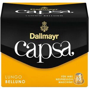 Capsule Cafea Dallmayr Capsa Lungo Belluno, compatibil Nespresso, 10 capsule, 56 gr. imagine