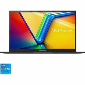 Laptop ASUS VivoBook 15X OLED K3504VA cu procesor Intel® Core™ i5-1340P pana la 4.60 GHz, 15.6, 2.8K, OLED, 8GB, 1TB SSD, Intel® UHD Graphics, No OS, Indie Black imagine