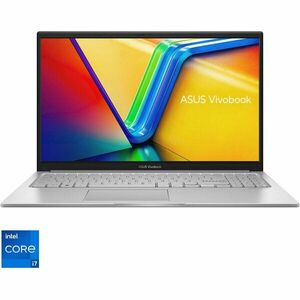 Laptop ASUS VivoBook 15 A1504ZA cu procesor Intel® Core™ i7-1255U pana la 4.70 GHz, 15.6, Full HD, IPS, 8GB, 512GB SSD, Intel® UHD Graphics, No OS, Cool Silver imagine