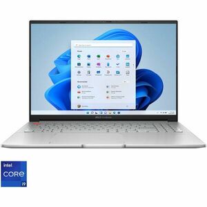 Laptop ASUS VivoBook Pro 16 OLED K6602VU cu procesor Intel® Core™ i9-13900H pana la 5.40 GHz, 16, 3.2K, OLED, 16GB, 1TB SSD, NVIDIA® GeForce RTX™ 4050 6GB GDDR6, Windows 11 Pro, Cool Silver imagine