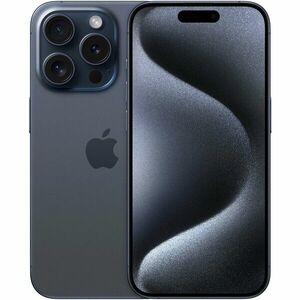 Telefon mobil Apple iPhone 15 Pro Max, 256GB, 5G, Blue Titanium imagine
