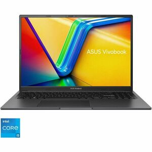 Laptop ASUS Vivobook 16X K3605VC cu procesor Intel® Core™ i5-13500H pana la 4.70 GHz, 16'', WUXGA, IPS, 16GB, 512GB SSD, NVIDIA® Geforce RTX™ 3050 4GB GDDR6, No OS, Indie Black imagine